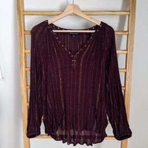 Rock and Republic Boho Long Sleeve Top